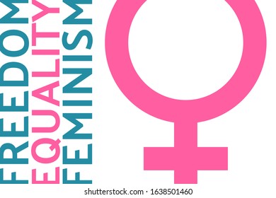 International Women's Day - 8 march and Women's History Month holiday concept. Template for background, banner, card, poster with text inscription. Vector EPS10 illustration