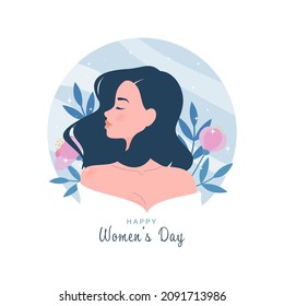 International womens day. 8 march. Vector illustration