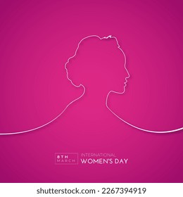 International Women's Day 8 March Social Media Post