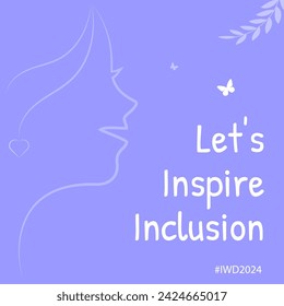 International Women's Day 8 March with inspire inclusion theme