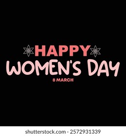 international women's day 8 march t-shirt design vector