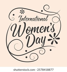 international women's day . 8th March