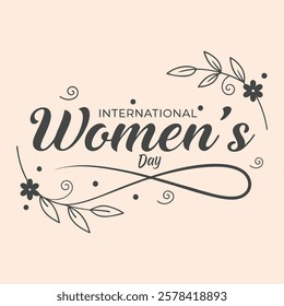 international women's day . 8th March