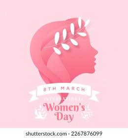 International womens day background banner