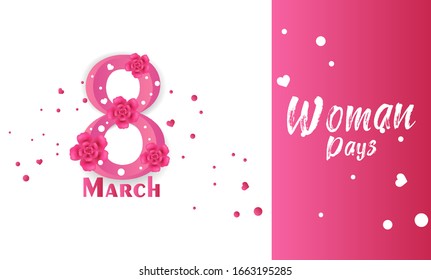 International Women's Day Background Eps 10