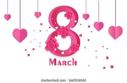 International Women's Day Background Eps 10