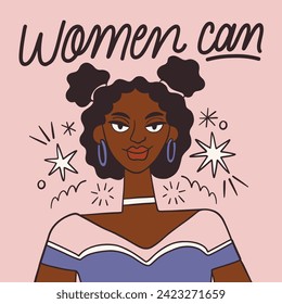 International Women's Day Background. Happy Women's Day celebration. March 8. Cartoon Vector illustration design for Poster, Banner, Flyer, Greeting, Card, Cover, Post, Invitation. happy women day.