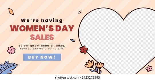 International Women's Day Background. Happy Women's Day celebration. March 8. Cartoon Vector illustration design for Poster, Banner, Flyer, Greeting, Card, Cover, Post, Invitation. happy women day.