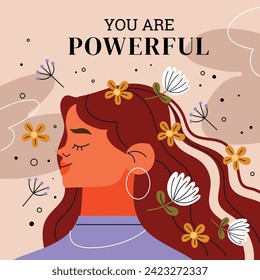 International Women's Day Background. Happy Women's Day celebration. March 8. Cartoon Vector illustration design for Poster, Banner, Flyer, Greeting, Card, Cover, Post, Invitation. happy women day.
