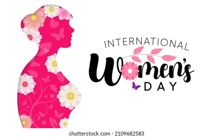 International Women's Day is celebrated on March 8th annually around the world. It is a focal point in the movement for women's rights. Vector illustration design.
