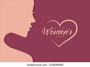 International Women's Day is celebrated on the 8th of March annually around the world. It is a focal point in the movement for women's rights. Vector illustration design.