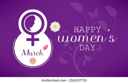 International Women's Day is celebrated  on the 8th of March annually around the world. It is a focal point in the movement for women's rights. Vector illustration design.