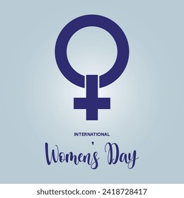 International Women's Day is celebrated on the 8th of March annually around the world. It is a focal point in the movement for women's rights. Vector illustration design.