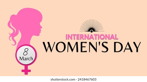 International women's day celebration Design