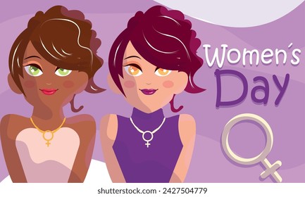 International Women's Day Charming Banner