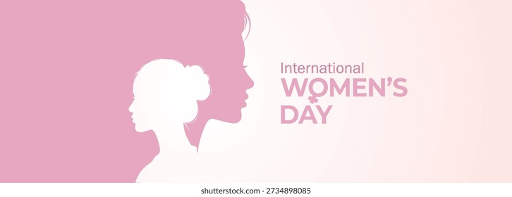International Women's Day concept background. #GiveToGain Women Equality Day Concept.