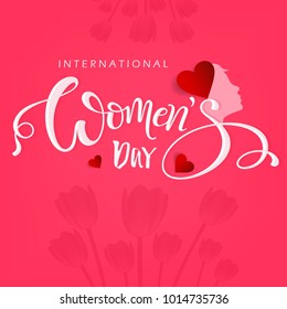 international womens day  editable vector illustration
