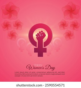 International Women's Day, Empowered Women, Empower the World – Happy Women's Day