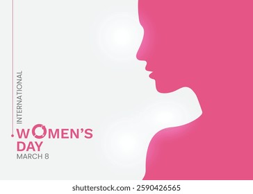 International Women's day, freedom poster, women's symbols 