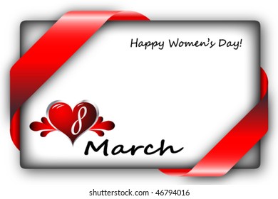 International Women's Day greeting card