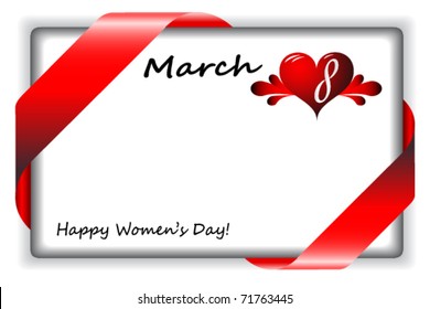 International Women's Day greeting card