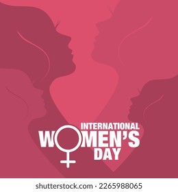 International Women's Day Greeting Vector