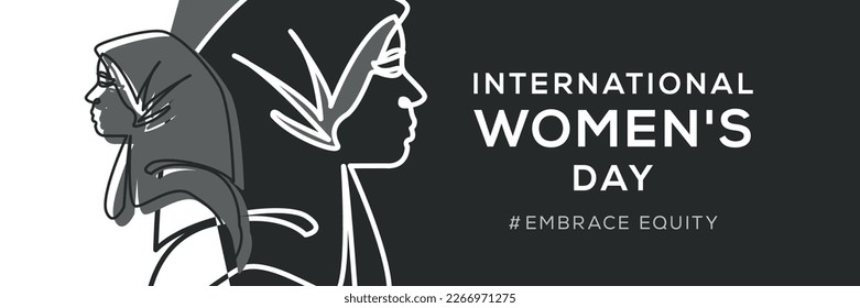 International Women's Day, held on 8 March, Embrace Equity.