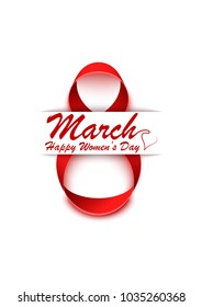 International Women's Day. The Holiday of All Women on March 8