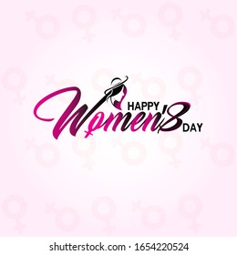 international women's day logo design