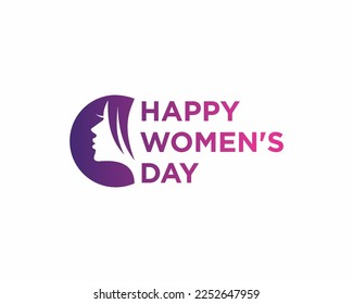 International women's day logo designs inspiration