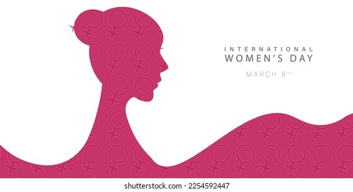 International women's day March 8th vector illustration