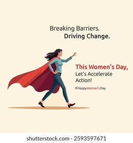 International Women's Day. March 8th. Creative Social Media Posters
