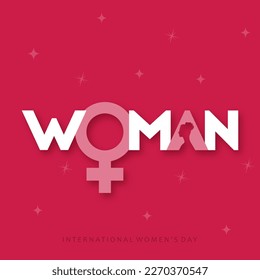 International Women's Day Minimal Vector