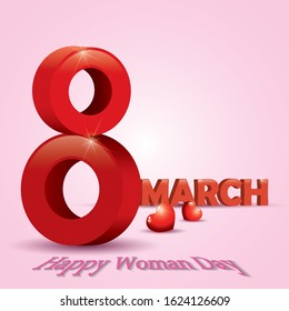 International Women's Day on March 8. EPS 10.