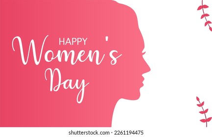 international women's day in pink background wallpaper