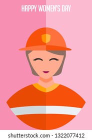 INTERNATIONAL WOMENS DAY PROFESSION  GIRL POWER WITH UNIFORM