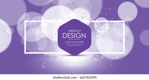 International Women's Day purple background