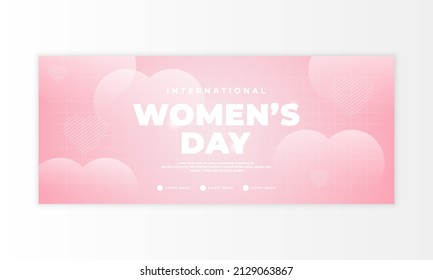 International women's day sale design