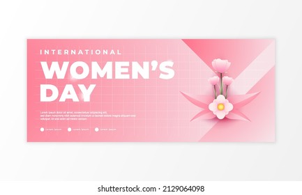 International women's day sale design