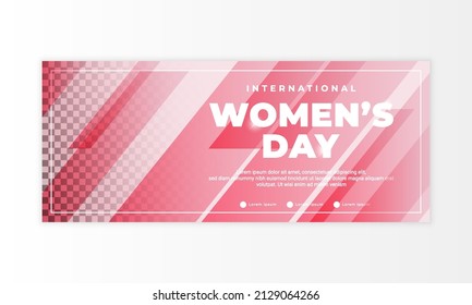 International women's day sale design