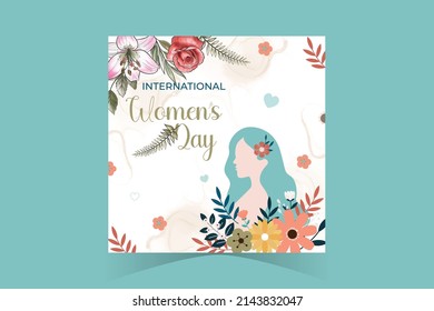 International Women's Day Social Media Post Design