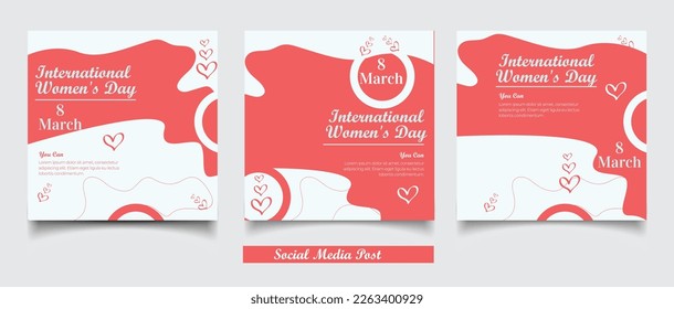 International women's day social media posts