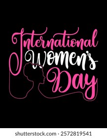 International women's day T Shirt Design