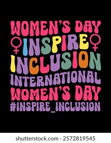 International women's day T Shirt Design