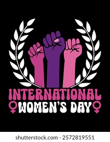 International women's day T Shirt Design