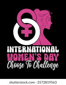 International women's day T Shirt Design