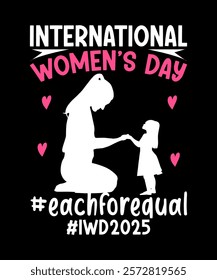 International women's day T Shirt Design