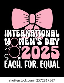 International women's day T Shirt Design