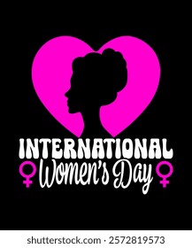 International women's day T Shirt Design