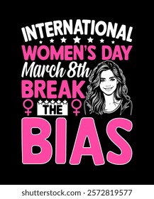 International women's day T Shirt Design